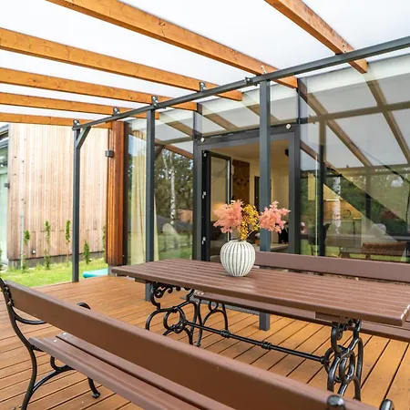 Hébergement de vacances Moderní Se Zastřešenou Terasou V Docházkové Vzdálenosti Na Pláž Nalzovicke Podhaji