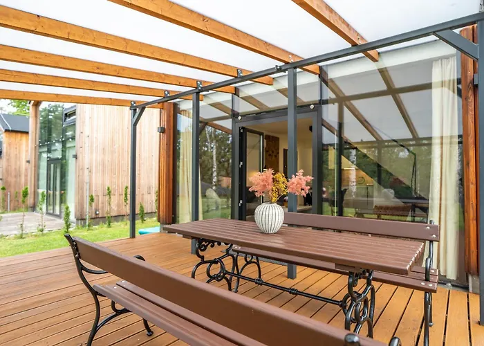 Дом отдыха Moderni Se Zastresenou Terasou V Dochazkove Vzdalenosti Na Plaz Nalzovicke Podhaji